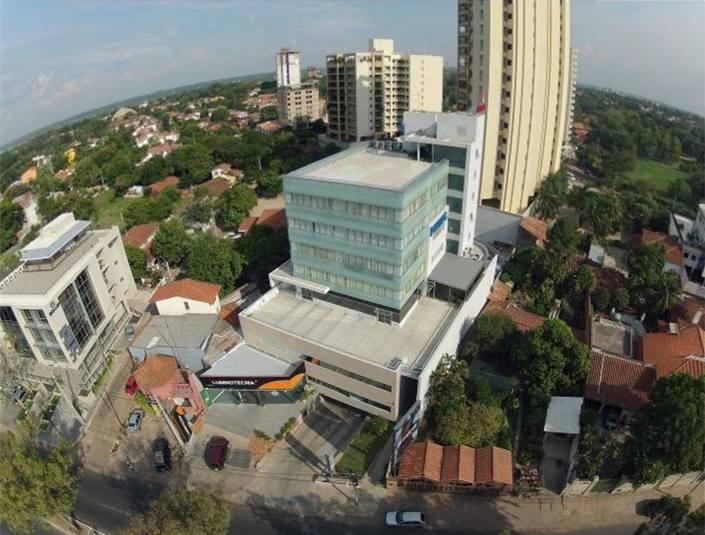 En el Corazón del nuevo Eje Corporativo de Asunción! En Venta Edificio Aura